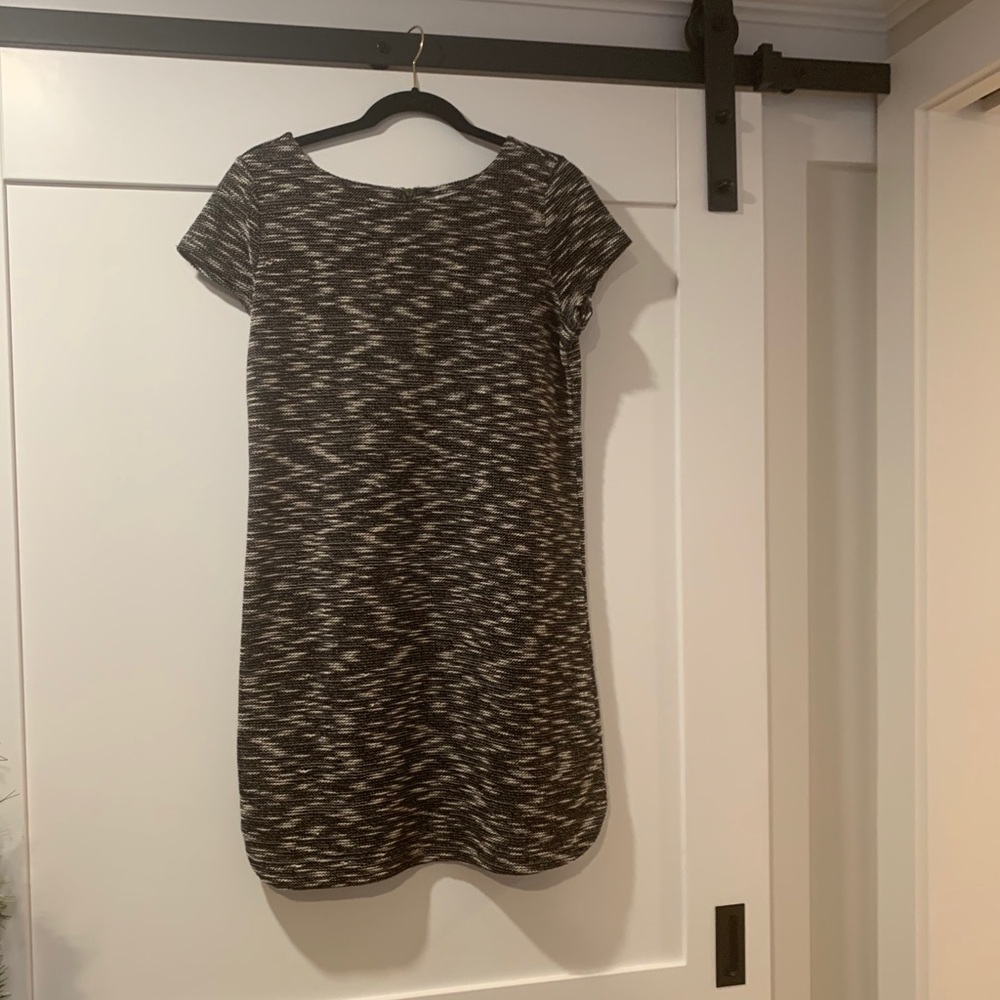 Knit tweed dress